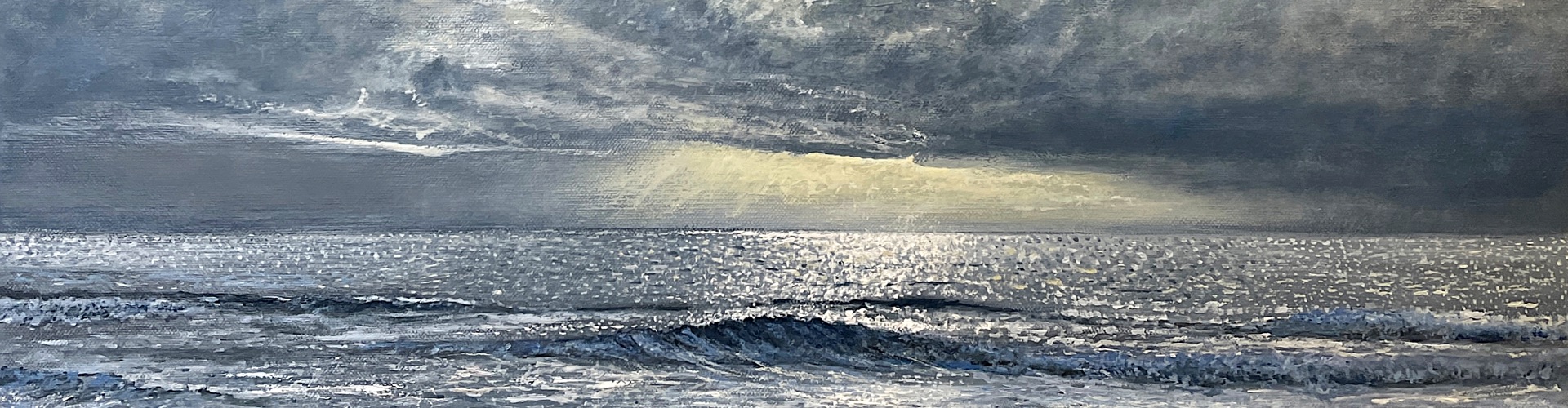 Closeup of painting