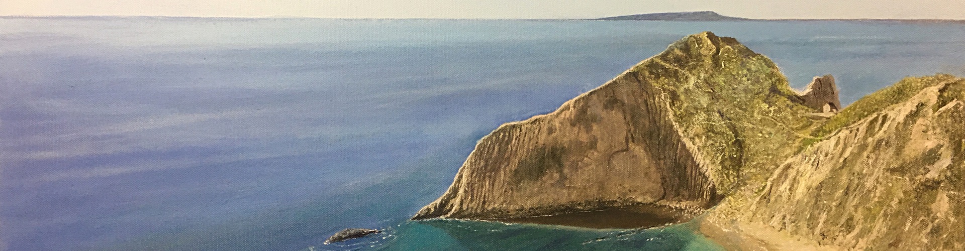 Closeup of painting